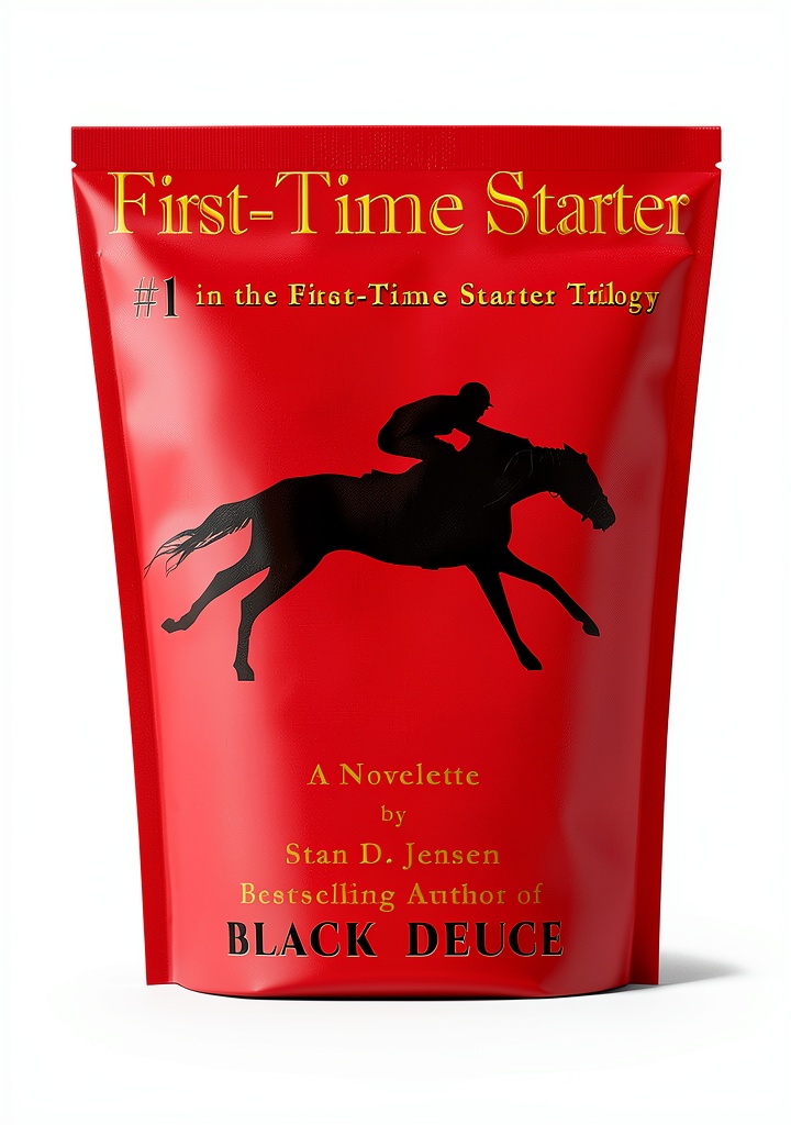 First-Time Starter Trilogy Kindle book cover on a tablet