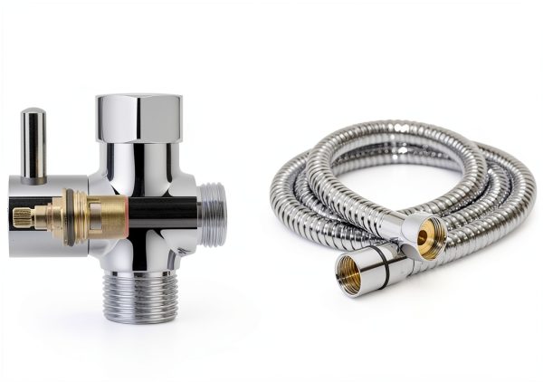 Stainless Steel Bidet Sprayer Kit - Easy Install Toilet Bidet Attachment for Personal Hygiene and Cleaning-1