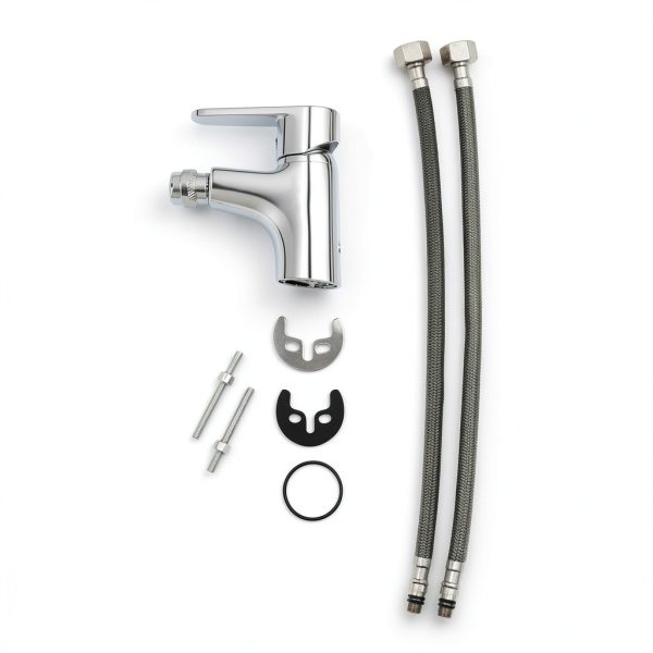 Bidet Faucet Beelee Chrome Mixer Tap with Lever Model BL6787-6
