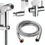 Handheld Toilet Bidet Sprayer WEIDMAX Pressure Control Brushed Nickel-0