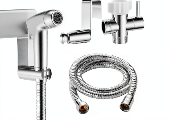 Handheld Toilet Bidet Sprayer WEIDMAX Pressure Control Brushed Nickel-0