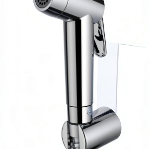 Bidet Sprayer JiGiU Handheld Faucet Set Brushed Nickel 1.2m Hose-0