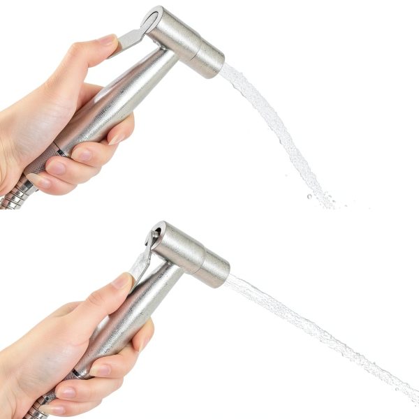 Stainless Steel Bidet Sprayer Kit - Easy Install Toilet Bidet Attachment for Personal Hygiene and Cleaning-3