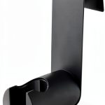 Handheld Bidet Sprayer for Toilet, Bidet Holder, Portable Pet Shower, Bathroom Stainless Steel Spray for Personal Hygiene with Hook in Black-0
