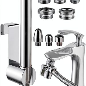 Handheld Shower AITUOSI 3‑Head Faucet Diverter with 59‑Inch Hose-0