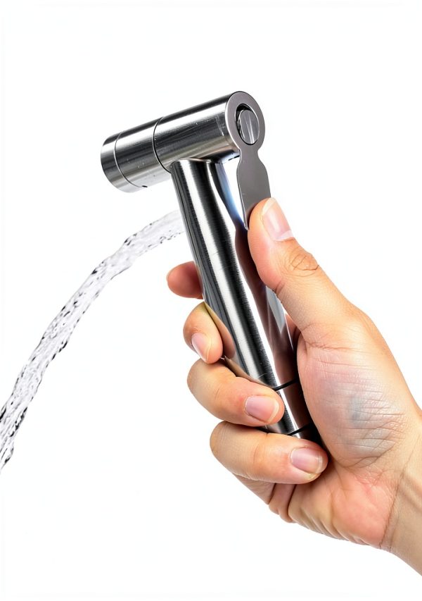 LUFEIDRA Handheld Bidet Sprayer for Toilet-Adjustable Water Pressure Jet Spray with Bidet Hose for Feminine Wash, New Premium Stainless Steel Muslim Shower Toilet Bidet Cloth Diaper Sprayer Set-3