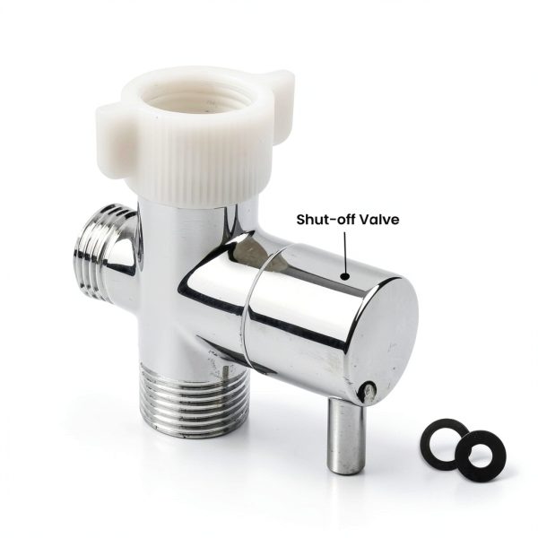 Handheld Toilet Bidet Sprayer for Toilet-Adjustable Water Pressure Control with Bidet Hose for Feminine Wash Set, Stainless Steel Brushed Nickel Cloth Diaper for Baby Wash-5