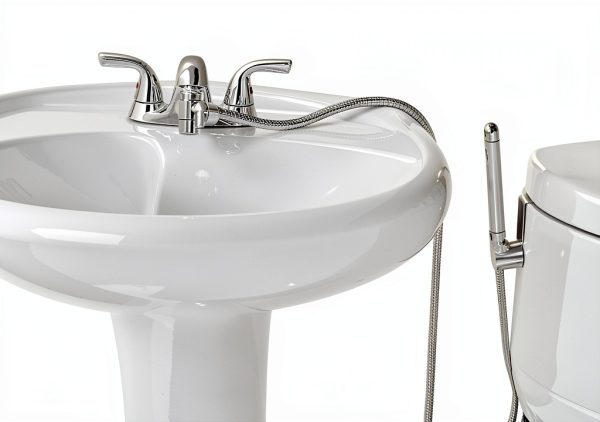 Handheld Shower AITUOSI 3‑Head Faucet Diverter with 59‑Inch Hose-4