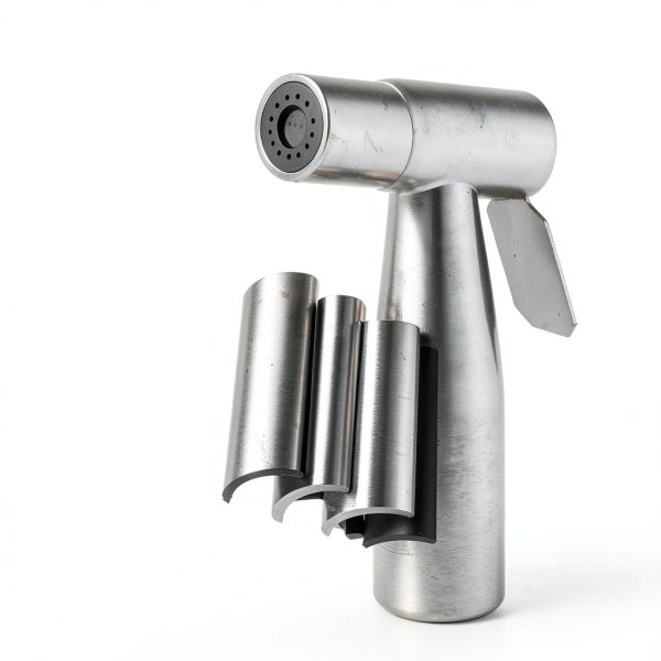Handheld Bidet Sprayer Tengpole Nickel 304 Stainless Hose Adjustable-3