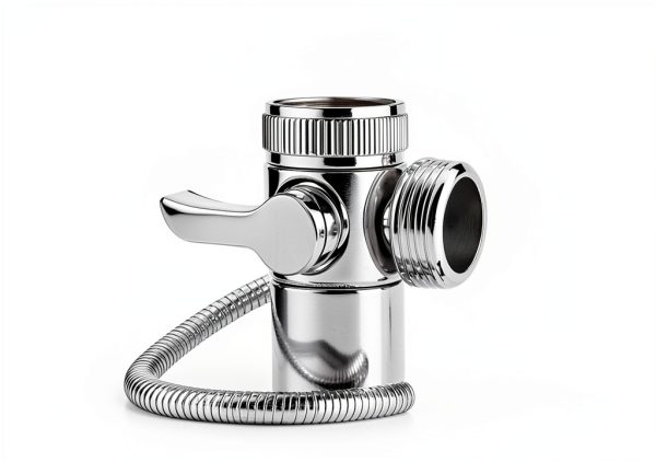 Hibbent Sink Faucet Hose Sprayer Attachment with 10 Adapters - Dual Function Handheld Bidet, Rinser & Shower Head - for Feminine Hygiene, Baby Diaper Cleaning & Pet Bathing-1