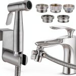 Sink Faucet Sprayer Attachment AITUOSI Handheld Bidet with 5 Adapters-0