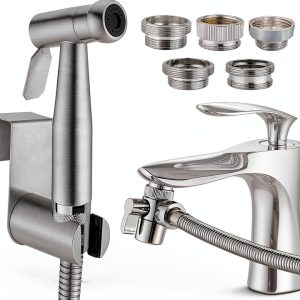 Sink Faucet Sprayer Attachment AITUOSI Handheld Bidet with 5 Adapters-0