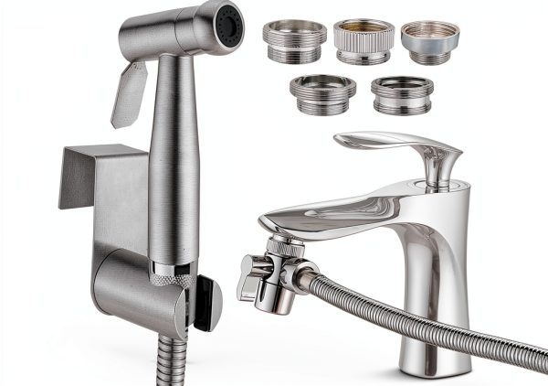 Sink Faucet Sprayer Attachment AITUOSI Handheld Bidet with 5 Adapters-0
