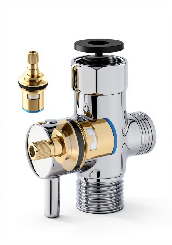 Handheld Bidet Sprayer ENSCFUNNY Chrome Adjustable Pressure HB-241-4