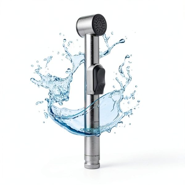 Handheld Bidet Sprayer for Toilet with Adjustable Water Pressure – Feminine Hygiene Shower, Baby Cloth Diaper Washer, Pet Bathing, Easy Installation with Bidet Hose-1