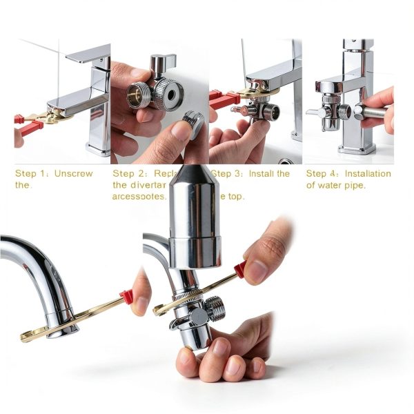 Sink Faucet Sprayer Attachment AITUOSI Handheld Bidet with 5 Adapters-3