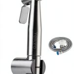 Handheld Bidet Sprayer for Toilet - Feminine Wash, Stainless Steel-0