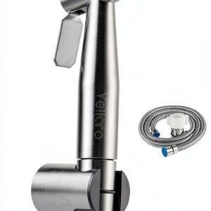Handheld Bidet Sprayer for Toilet - Feminine Wash, Stainless Steel-0