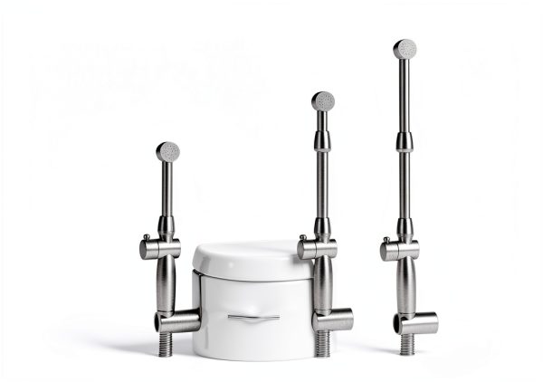 Brushed Nickel Handheld Bidet Sprayer – Greenspring Adjustable Brass-6