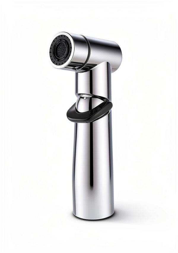 Handheld Bidet Sprayer ENSCFUNNY Chrome Adjustable Pressure HB-241-3
