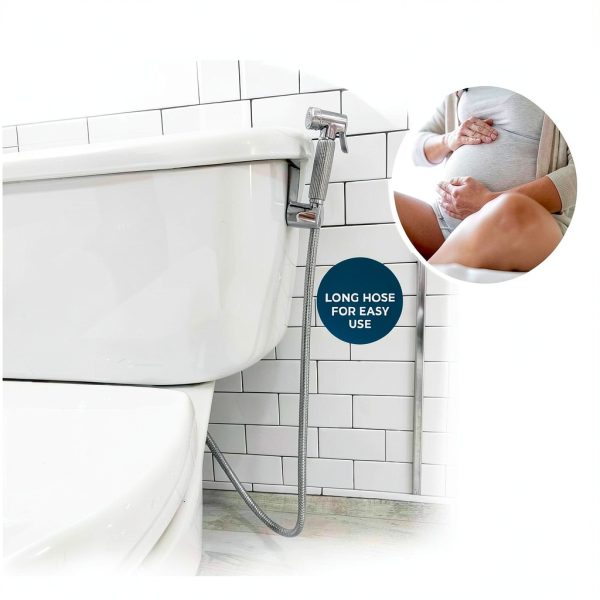 HammerHead Showers Handheld Bidet Sprayer for Toilet with 59-Inch Hose-3
